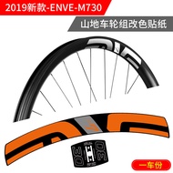 & ready. stock/2019 New Style M730/M735 Mountain Bike Speed Drop Off-Road MT B Wheel Set Sticker Big