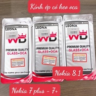 Nokia 8.1 glass, screen laminated glass with glue for Nokia 8.1 plus, nokia 8.3 glued laminated glas