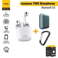rexione WA01 TWS rexiPods Earphone Double Deep Bass Headset Bluetooth
