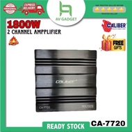 [Free Gift Tweeter & Valve] Caliber Pre Amp 2 Channel High Power Car Amplifier Car Audio System Prot