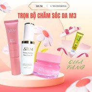 Combo M3: Serum N3 + Peptide Cream + Gigawhite Cream - FREE Sunscreen 10ml Skincare Set
