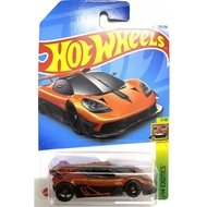 Hot Wheels 2024 235/250 HW Exotics 7/10 Gordon Murray Automobile T50S Orange MOSC