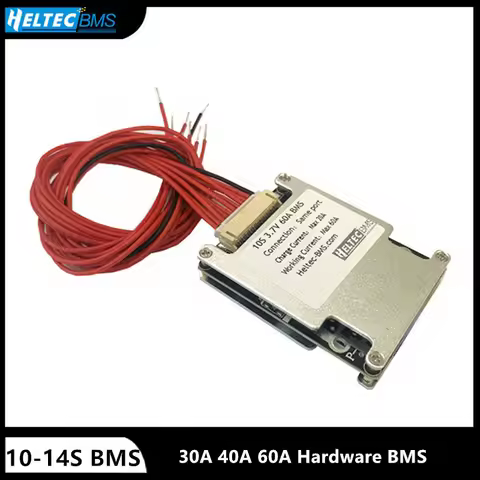 Ebike BMS 13s 48v BMS 10S 36V 30A 40A 60A BMS Balance Board 10-14s for 21700/18650 36V 48V Electric 