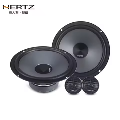 Car Audio Speakers Italian Hertz Hertz Car Audio K165 Two-Way Car Audio Speaker Set for High, Mid, a