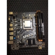 Mobo h81 i7 4790 bundle package + 16gb Ram 8X2 second hand normal tested