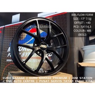 NEW RIM 17 5X114.3 BBS FLOW FORM civic fd fb fc stream crz brv hrv preve inspira camry accord