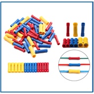 Straight Connector bag 100c BV1.25, BV2, BV5 Plastic coated connector, electrical wire cos