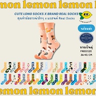 [[Fast Delivery]] Cute long Socks x brand Real x Cute Socks Women Cute Grip Socks