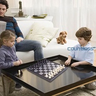 Foldable Magnetic International Chess Set Tabletop Game Chess Board Game [countless.sg]