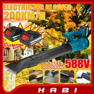 Leaf cordless Blower  home vacuum air blower electric 6 Speed For Makita 18V Battery