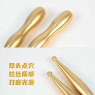 Brass Hand Foot Acupuncture Stick Dredging Meridian Pen Hand Therapy Pedicure Diagnosis Stick Brass 