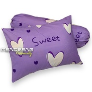 Pillowcase 1 Set Large Size 45 x 60 Cm Love Motif Sarung Bantal Sarung Bantal Cotton
