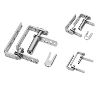 2pack Cafe Door Hinges304 Stainless Steel Swinging Door Hardware Saloon Door HingesSelf Closingfor S