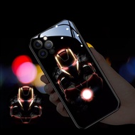 MG Glowing LED Call Flash Glass Protective Case for Samsung S23 S21 S30 S21+ S30PLUS S21ULTRA S22 S2