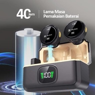 MUsix Q8 wireless clip-on microphone dual microphone wireless microphone hp lavalier microphone plug