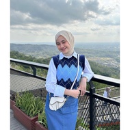 Vest Knit Sido salur Vest ketupat Vest Knitwear