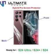 Anti-scratch Samsung Galaxy S24 Ultra S24+ S24 Plus Ultimate Hybrid Pro Screen Protector