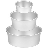 Cake Pan Round Cake Pans Performance Aluminum Nonstick & Leak Proof Set Cake Pan Perfect for Tier Sm
