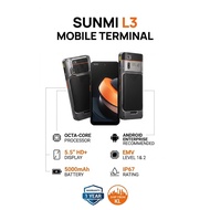 Sunmi L3 Smart Mobile Handheld Terminal 6GB+128GB Wi-Fi 4G LTE Android 14