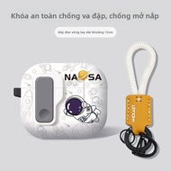 YOUSIDUN | Ốp lưng bảo vệ tự động cho AirPods Pro 2 chống tiếng ồn chủ động khóa kéo cho nam AirPods