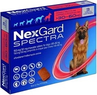 Nexgard Spectra 30.1-60KG 3 chews