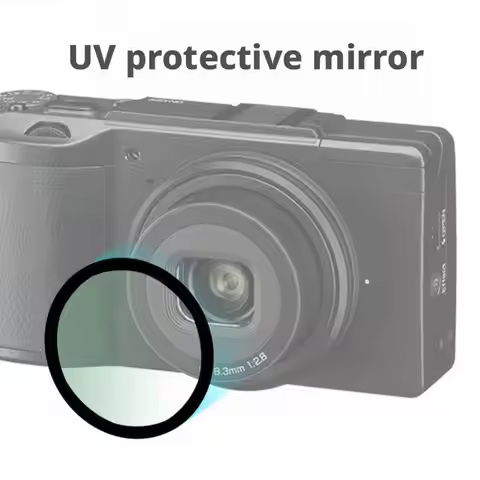 HD UV Mirror Lens Protective Film for LUMIX DC-TZ99/ZS99 Camera - Anti-Scratch High Transparency Cov