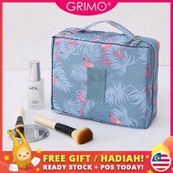 READY STOCK🌸GRIMO Multipurpose Cosmetic Pouch Travel Make up Organiser Bag Beg Tangan Wanita