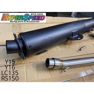 HPSP RACING EXHAUST PIPE 32-35/35-35/35-38/38-38 CUTTING STANDART Y15ZR LC RS150 Y16 Y16ZR