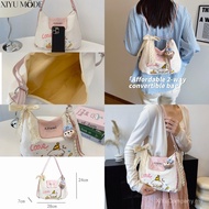 【Ready Stock】【 Barang Free RM 0. 00】  XIYU Women 3 Ways Wear Backpack Crossbody Bag Korean Cute Bag