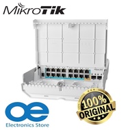 MikroTik CRS318-1Fi-15Fr-2S-OUT Network 16x 100 Mbps Ports, 2x SFP Ports netPower 15FR Reverse PoE O