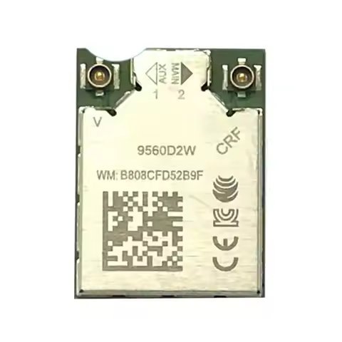 ZM Dual Band 1.73Gbps Wireless For Intel AC 9560 9560D2W NGFF Key E Wifi Card 9560AC 802. 11ac Bluet