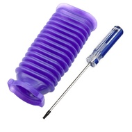 ⭐ PEAT ⭐ Suitable For Dyson V6 V7 V8 V10 V11 DC74 Soft Velvet Roller Suction Purple Hose