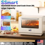 OCOOKER Steam and Cook Oven 20L Large Capacity 蒸烤一体丨圈厨家用智能蒸烤箱 复古白 20L