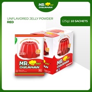 Mr. Hat Gulaman Unflavored Red Innerbox HAVI MART