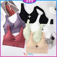 Bra Tanktop Wanita Tanpa Kawat 6817 Bh Sport Gym Tank Top Olahraga Bra Fashion Wanita Import PTT