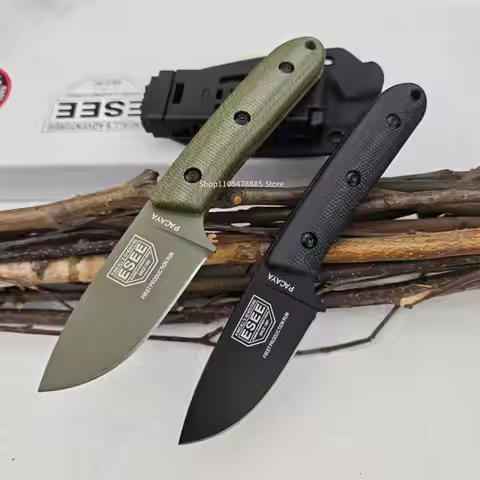 PACAYA Fixed Blade 8Cr13Mov Stainless Steel Versatile Knife Outdoor Multi-purpose Camping Jungle Hik