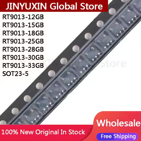 100PCS RT9013-12GB RT9013-15GB RT9013-18GB RT9013-25GB RT9013-28GB RT9013-30GB RT9013-33GB SOT23-5 1
