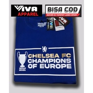 Chelsea CHAMPIONS OF EUROPE T-Shirt / KTBFFH T-Shirt / FOOTBALL CHELSEA Men T-Shirt / VA - Fcccc