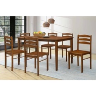 table 6 seater set /chair/ meja/ kerusi/ meja makan 6 kerusi/6seater/餐桌椅