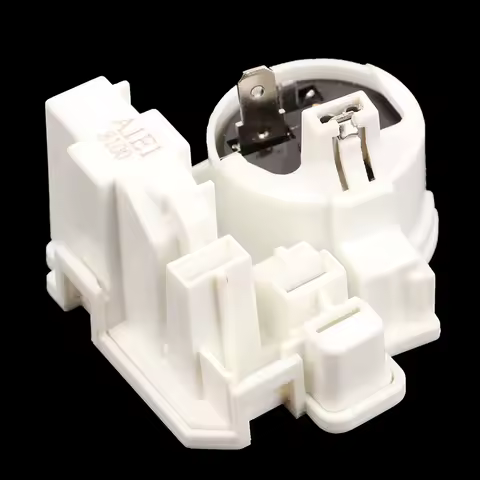 Fridge Compressor PTC Relay and Overload Protector Start Relay Connected overload protection relay f