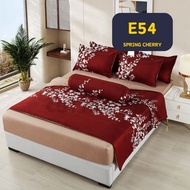 #CMFS 880TC 7 IN 1 Cadar Comforter Set Tebal Toto/blanket/Selimut/Bed sheet/ QUEEN KING Comforter Be