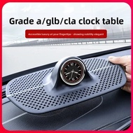 For Mercedes Benz W177 GLA C118 CLA GLB X247 Modified Center Console Horn Clock Decoration 2020-2025