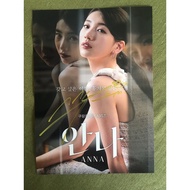 Signed ANNA  Suzy autographed photo  7 inches k-pop 02