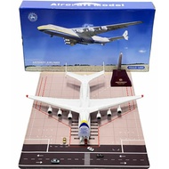 *FREE ACCESSORIES DIORAMA*Ukraine Russian AN-225 1/200 Transporter Aircraft BIG SIZE Display model A