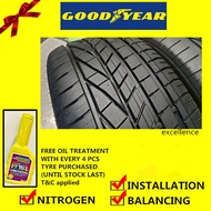 Goodyear Excellence tyre tayar tire Offer (With Installation) 225/45R17 235/45R17