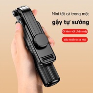 Gậy selfie J9/H1 có remote mới không đèn có thể gập lại nhẹ dễ mang theo gậy selfie mini có thể đặt 