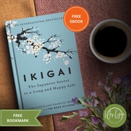 Ikigai By Hector Garcia & Francesc Miralles (paperback) w/ Free Ebook and Bookmark