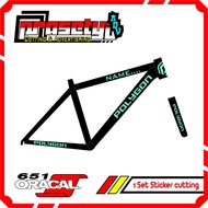 Polygon Bike cutting Sticker