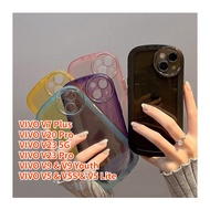 Matte Transparent Soft Case for Vivo V23 5G V23 Pro Vivo V20 Pro Vivo V5 Vivo V5S Vivo V5 Lite Vivo V7 Plus Vivo V9 Vivo V9 Youth , Chubby Candy Color Shockproof Phone Cover