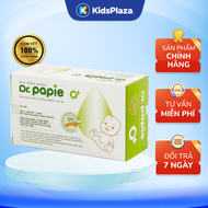 Gạc rơ lưỡi Dr.Papie hộp 30 gói cho bé chính hãng Kids Plaza